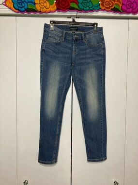 Banana Republic Size 26/2 Petite Blue Denim Girlfriend Jeans 26” inseam